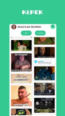 Magyar Mémek - Minden klasszik android App screenshot 1